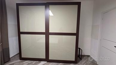 Camera da letto completa in legno wenge'