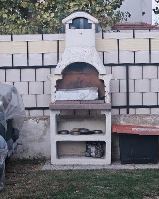 barbecue in cemento 
