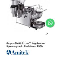 Gruppo multifunzione - mixer frullatore estrattore