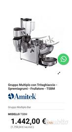 Gruppo multifunzione - mixer frullatore estrattore