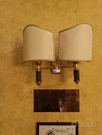 lampada a muro 2 bracci