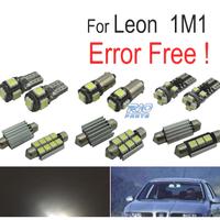 KIT 15 LAMPADE LED INTERNE PER SEAT LEON 1 M 1 99-