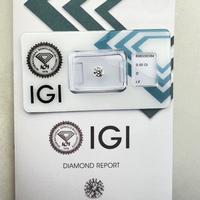 Diamante Naturale 0,5 ct Purezza IF colore D