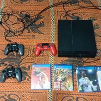 PS4 + 3 controller+4 giochi