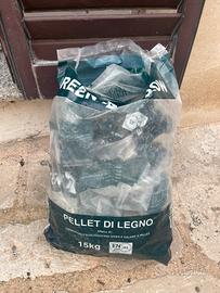 200 Sacchi di plastica del pellet