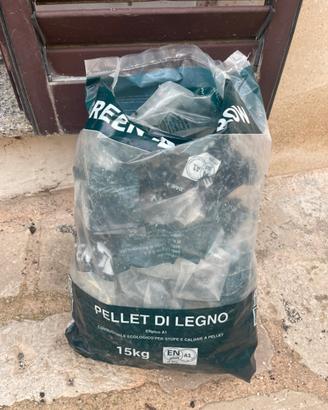 200 Sacchi di plastica del pellet