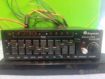 Equalizzatore booster car stereo
