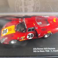 Alfa Romeo 33/2 Daytona Modellino Scala 1/43