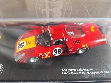 Alfa Romeo 33/2 Daytona Modellino Scala 1/43