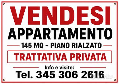 Ampio trilocale con locali accessori