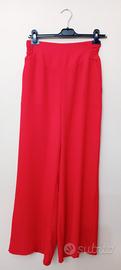 pantalone rosso  donna leggero 