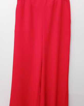 pantalone rosso  donna leggero 