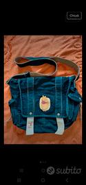 Borsa Disney jeans nera capiente spalla o tracolla