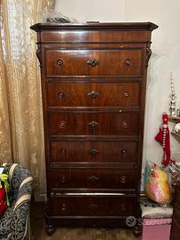 Secretaire in mogano