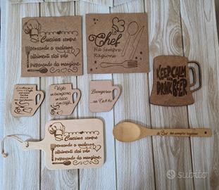 Stock 8 Pezzi a tema food