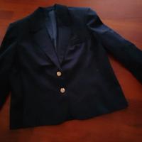 giacca blu da donna taglia 48