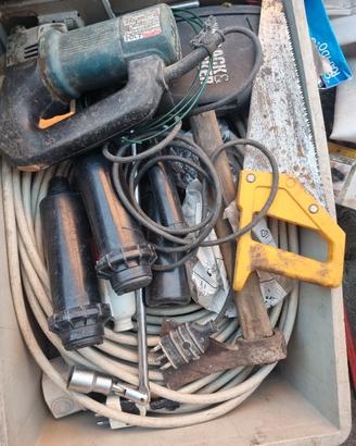 materiale per irrigazione + prolunga elettrica