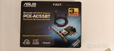 ASUS PCE-AC55BT Scheda WiFi AC1200 + Bluetooth