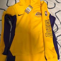 felpa con zip nike lakers