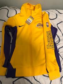 felpa con zip nike lakers