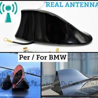 ANTENNA PINNA SQUALO PER BMW SERIE 6 7 8 Nera