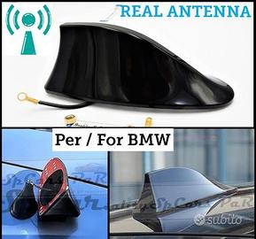 ANTENNA PINNA SQUALO PER BMW SERIE 6 7 8 Nera