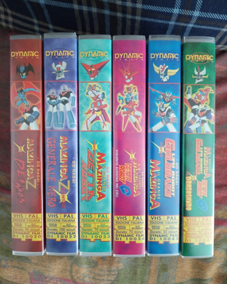 Robot vhs lungometraggi Go Nagai