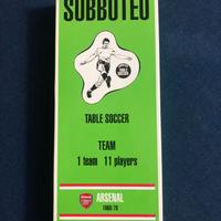 Subbuteo la leggenda vintage Arsenal