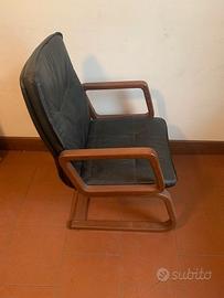 Sedia in pelle Ufficio Leather Chair Solo Ritiro