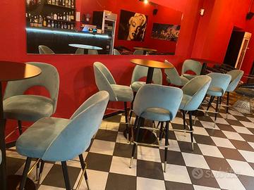 🔥Arredamento completo bar/lounge – 46 sedie + 14 