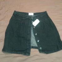 Gonna di jeans con bottoni