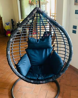 Sedia sospesa da interno/esterno