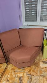 Poltrona ad angolo