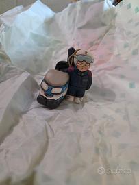 ADDOBBO POLIZIA DI STATO 2025 poliziotto sciatore