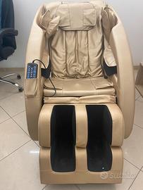 Poltrona Antigravity recrinabile massaggiante