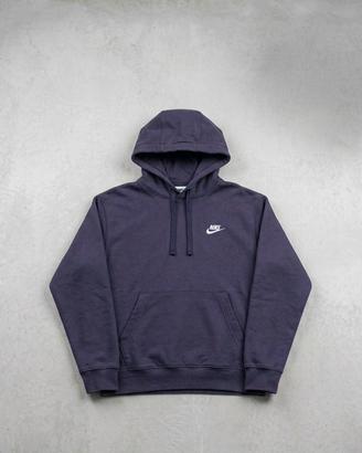 Felpa Nike Club Fleece Blu Navy XS Uomo