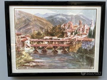 Dipinto opera arte moderna Gregorio Bizzotto