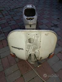 telaio scocca vespa piaggio px 125 bianco