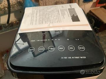 Ventilatore-raffrescatore con cartucce gelo EOLO