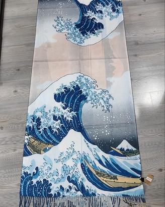 Stola La grande Onda di Kanagawa di Hokusai nuova