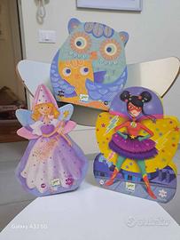 3 puzzle djeco