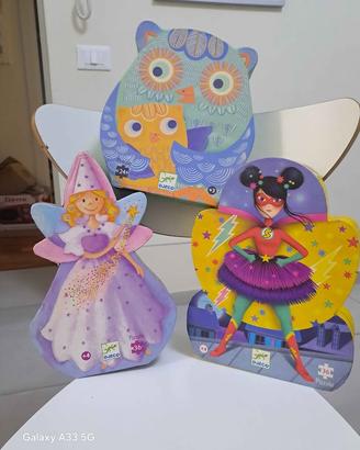 3 puzzle djeco