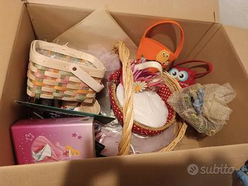 Ceste e cestini varie dimensioni