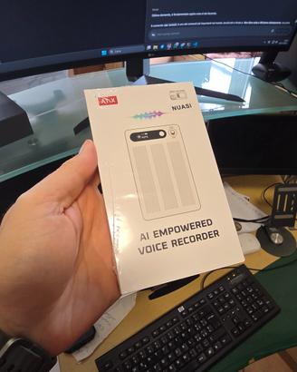 Registratore Vocale AI NUASI 64GB Nuovo