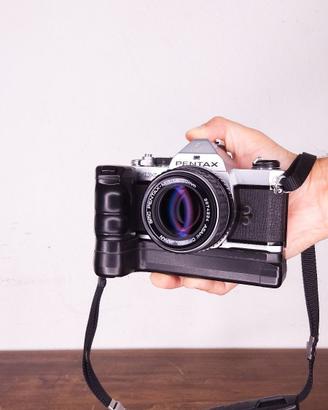 Pentax MX Black + SMC Pentax-M 50mm f/1.4 + Winder