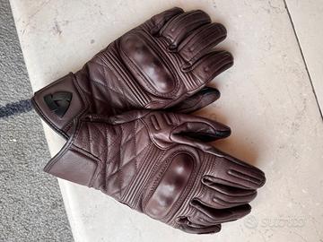 Guanti pelle marrone Revit Monster 2 taglia M