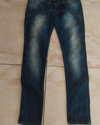 PANTALONE DONNA DI JEANS BRAND DATCH COLORE BLU