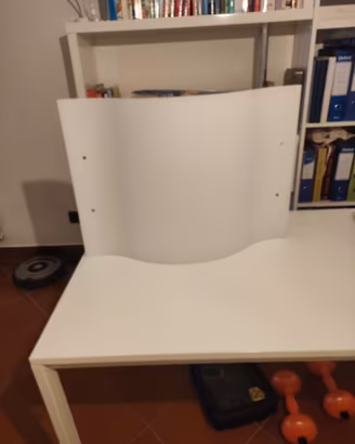 Lampadario/Applique/plafoniera in vetro bianco opa