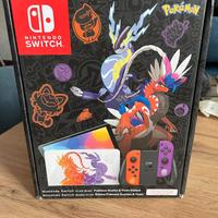Nintendo Switch OLED Ed.Limitata ScarlattoVioletto
