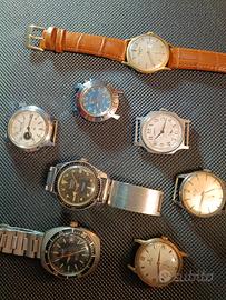 lotto orologi varie marche